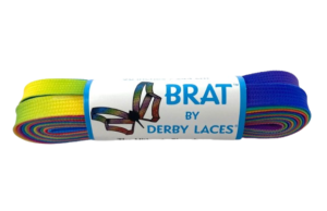 Derby Laces Brat 96 Rainbow Gradient