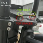 Ampd Bros Ace Front Cargo Basket Set Top Bracket