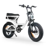 Ace S Pro Dual Suspension Electric Bike Ice White