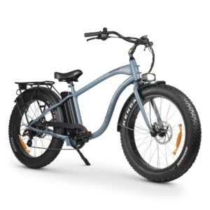 Chubbie 2 Electric Beach Cruiser Bike Slate