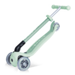 Globber Go Up Foldable Plus Ecologic 3 Wheel Scooter Pistachio