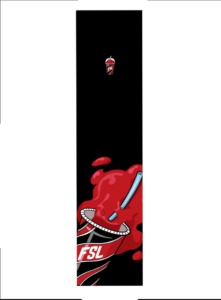 Fsl Griptape Slurp Red Black