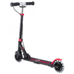 Globber Flow Element Junior Lights Scooter Black Red