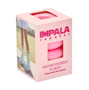 Impala Inline Skate Wheels Bubblegum Pink