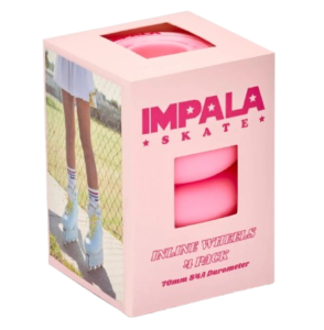 Impala Inline Skate Wheels Bubblegum Pink