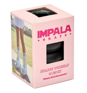 Impala Inline Skate Wheels Black