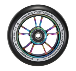 Envy 100mm Scooter Wheels Oil Slick Black