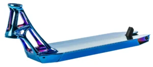 Ethic Pandemonium V2 Scooter Deck Chrome Blue