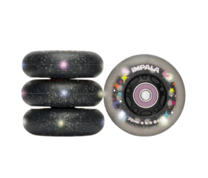 Impala Inline Skate Light Up Wheels Black Twinkle