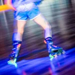 Impala Inline Skate Light Up Wheels Black Twinkle