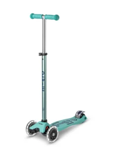 Micro Maxi Deluxe Eco Led 3 Wheel Scooter Mint