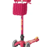Micro Woven Cotton Scooter Basket Pink