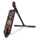 Triad Park Custom Complete Scooter Black Purple Yellow