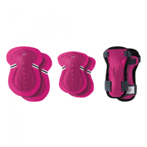 Globber Kids Pads Fuchsia