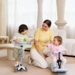 Micro Rock Go Mini Deluxe Led 3 Wheel Scooter Ocean Slate