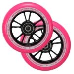 Envy 100mm Scooter Wheels Black Pink