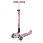 Globber Go Up Deluxe Ecologic Lights 360 3 Wheel Scooter Berry