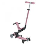 Globber Go Up Deluxe Ecologic Lights 360 3 Wheel Scooter Berry
