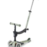 Micro Rock Go Mini Deluxe Led 3 Wheel Scooter Olive Sage