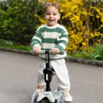 Micro Rock Go Mini Deluxe Led 3 Wheel Scooter Olive Sage2