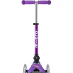 Micro Mini Deluxe Foldable 3 Wheel Scooter Purple