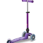 Micro Mini Deluxe Foldable 3 Wheel Scooter Purple