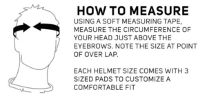 Fasen Helmet How To Measure