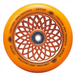 Root Industries Lotus 110mm Scooter Wheels Orange Orange