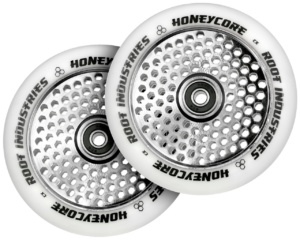 Root Industries Honeycore 110mm Scooter Wheels White Mirror1