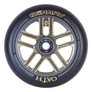 Oath Binary 110mm Scooter Wheels Gold Titanium