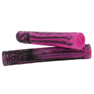Root Industries Fractal Scooter Grips Pink Black