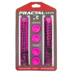 Root Industries Fractal Scooter Grips Pink Black