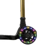 I Glide 3 Wheel Scooter Black Gold