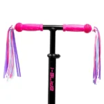 I Glide Handlebar Ribbons Pink Purple