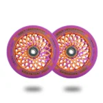 Root Industries Lotus 110mm Scooter Wheels Purple Burnt Orange