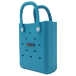 I Glide Tote Bag Turquoise