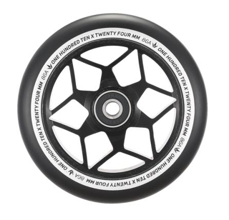 Envy Diamond 110mm Scooter Wheels Black