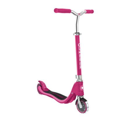 Globber Flow 125 Lights Scooter Ruby