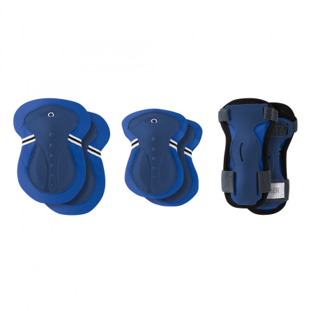 Globber Kids Pads Navy Blue