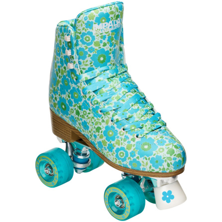 Impala Ditsy Blue Rollerskates