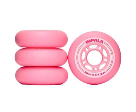 Impala Inline Skate Wheels Bubblegum Pink