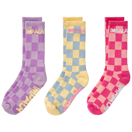 Impala Skate Socks 3 Pack Check