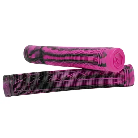 Root Industries Fractal Scooter Grips Pink Black