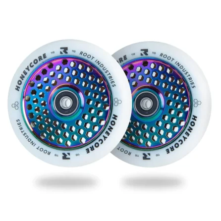 Root Industries Honeycore 110mm Scooter Wheels White Rocket Fuel