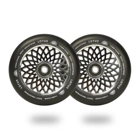 Root Industries Lotus 110mm Scooter Wheels Black Mirror