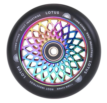 Root Industries Lotus 110mm Scooter Wheels Black Rocket Fuel