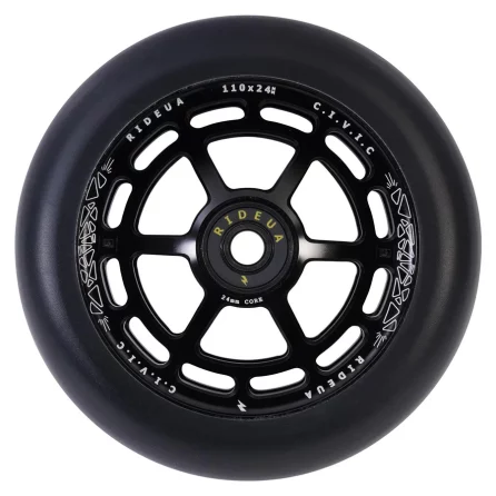 Urbanartt Civic 110mm Scooter Wheels Black